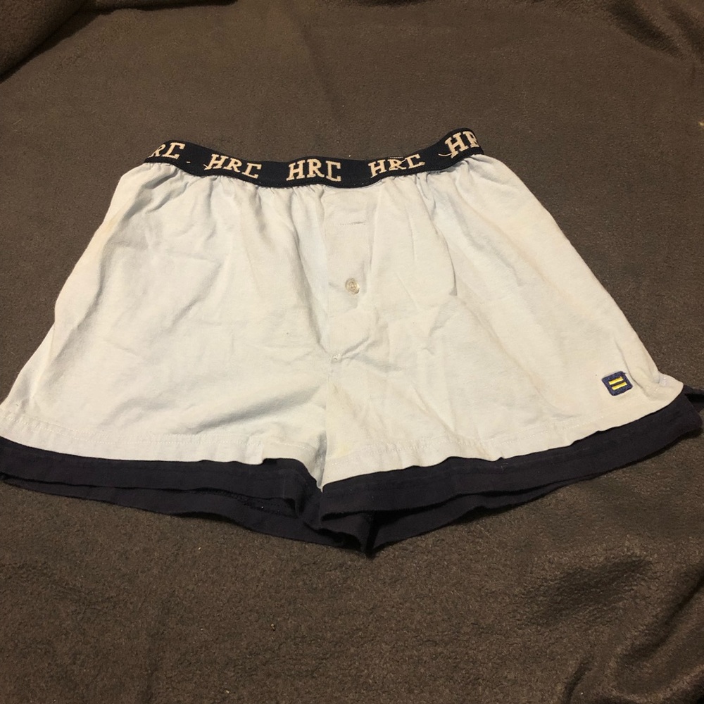 HRC men’s small boxer briefs- blue
